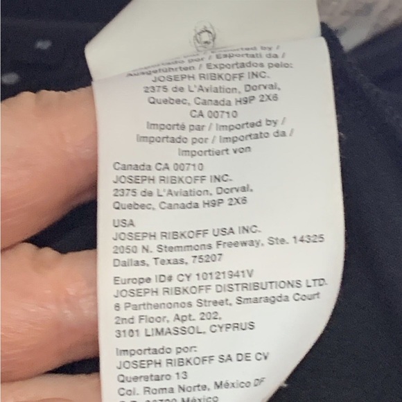 Joseph Ribkoff Size 12 Top Black Stretch
Slinky Knit Shirred Front NWT $131 - Picture 11 of 12